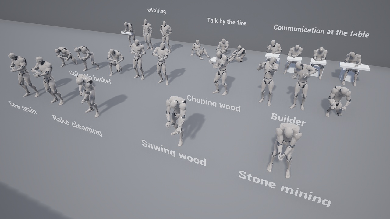 Media 1 for listing City Animation of People - Pack 2