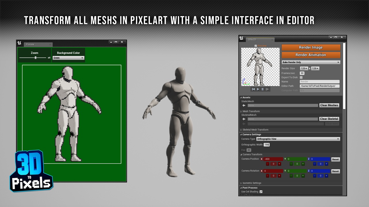 出品3D to Pixelのメディア1