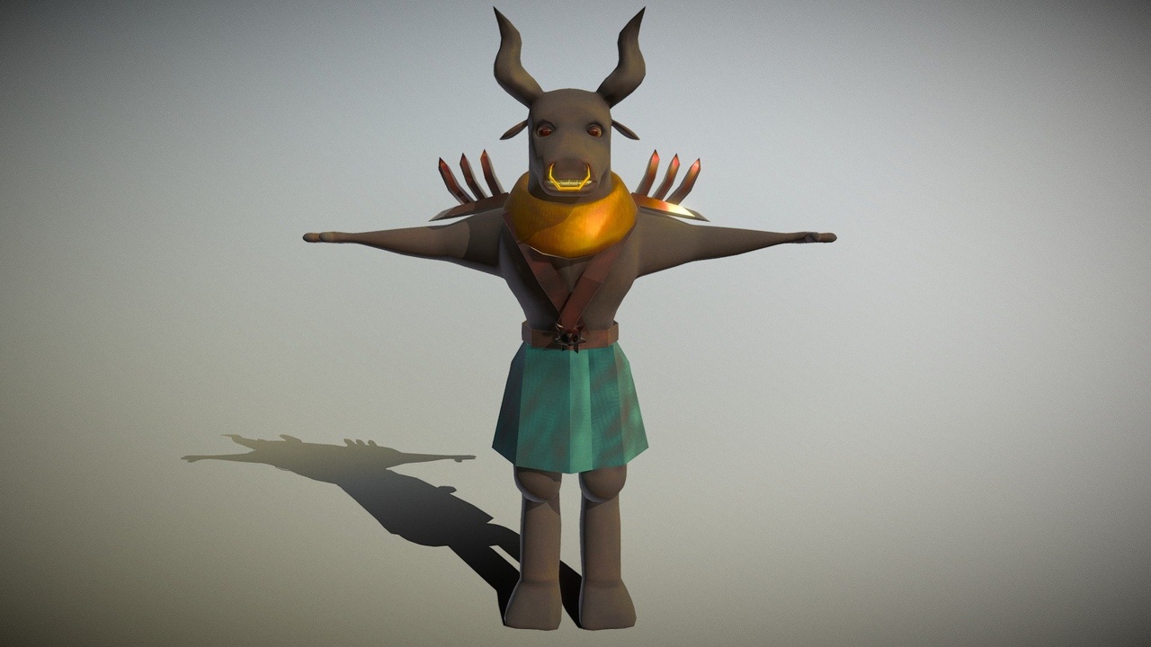 Media 1 for listing Minotaur T pose