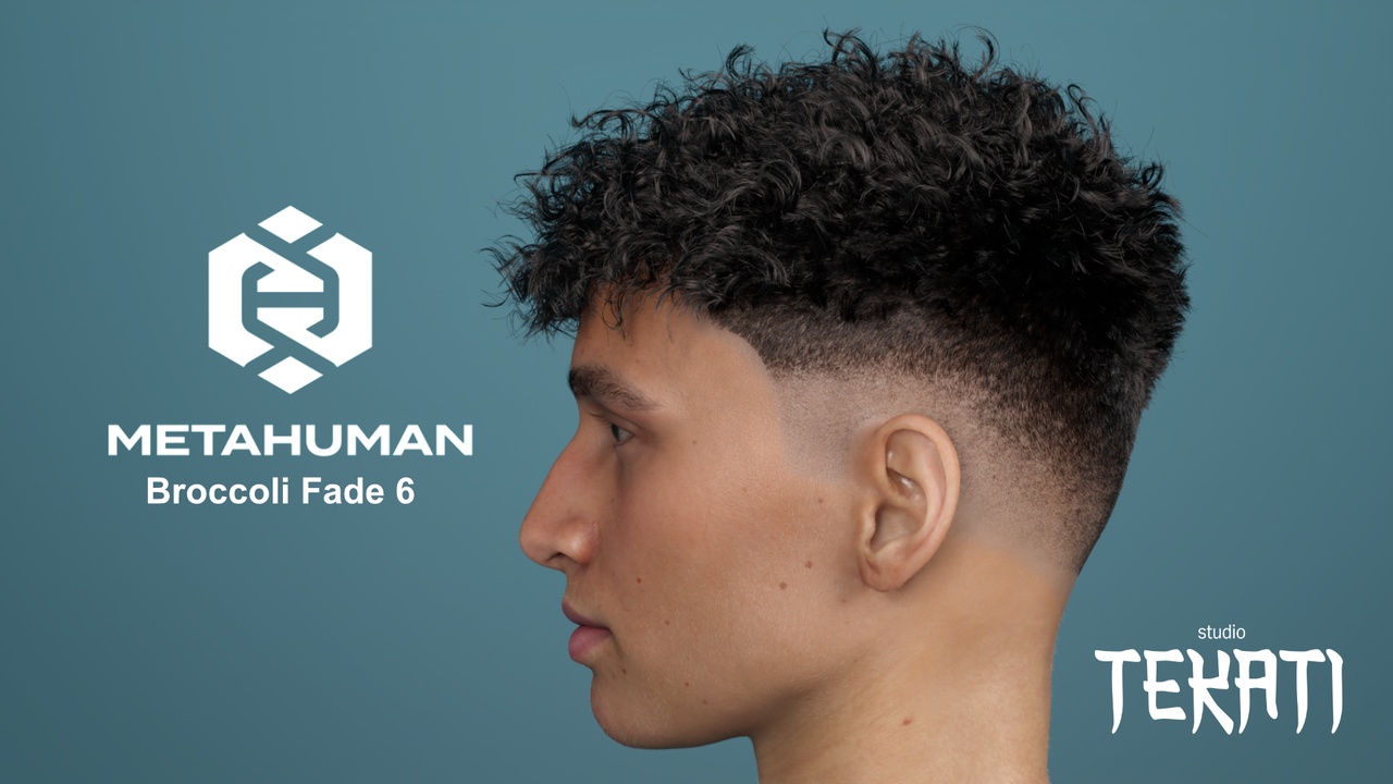 Media 1 for listing MetaHuman Broccoli Fade 6
