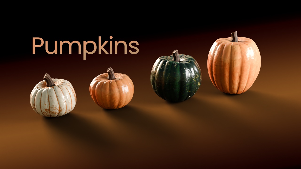 Media 1 for listing 4 Pumpkins
