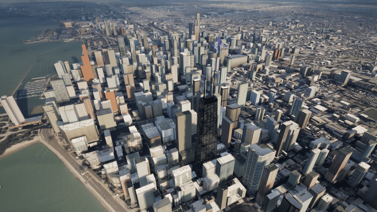 Media 1 for listing Chicago 3D City Model 15% off (Limted Time)