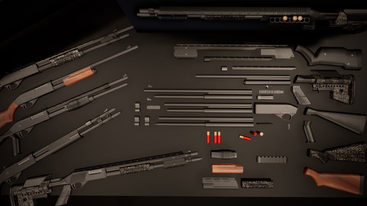 Media 1 for listing Modular Weapons - Shotgun Pack Props