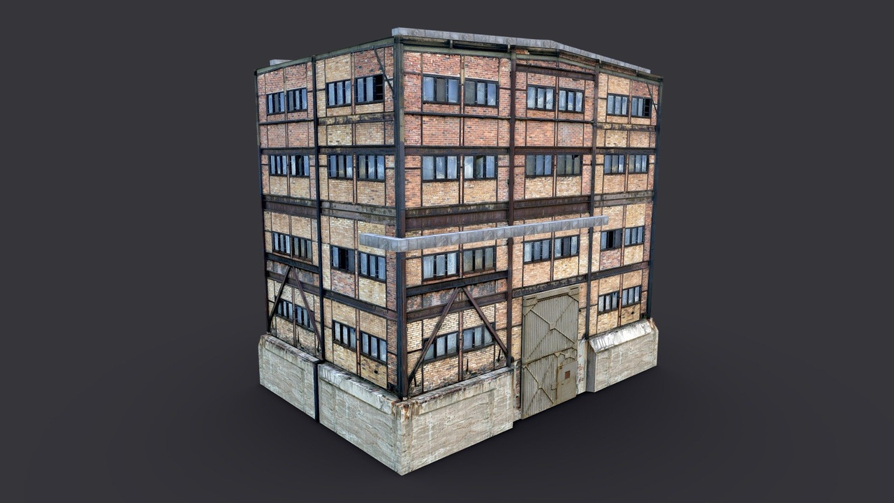 Old Factory Building 제품 등록을 위한 미디어 1개