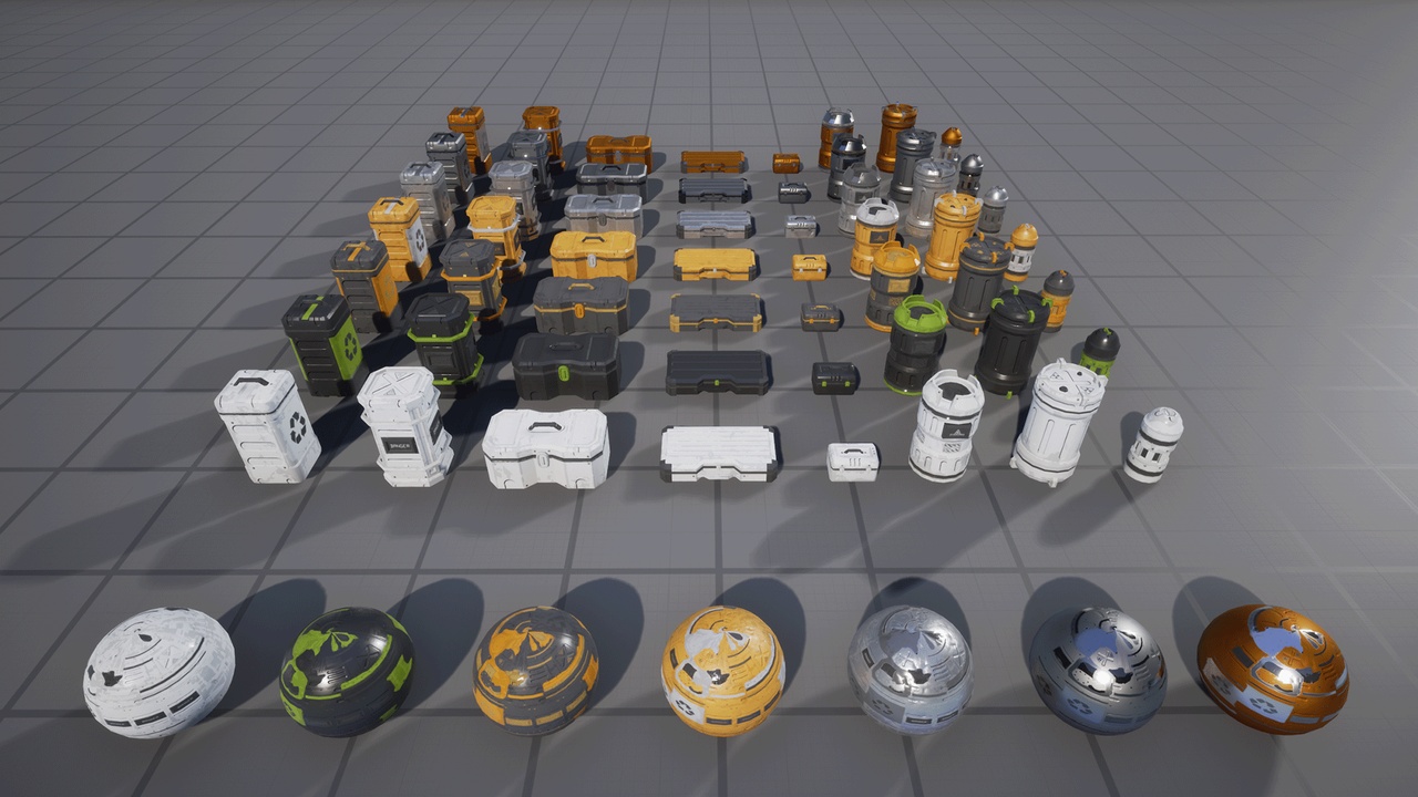 Media 1 for listing Stylized Crates