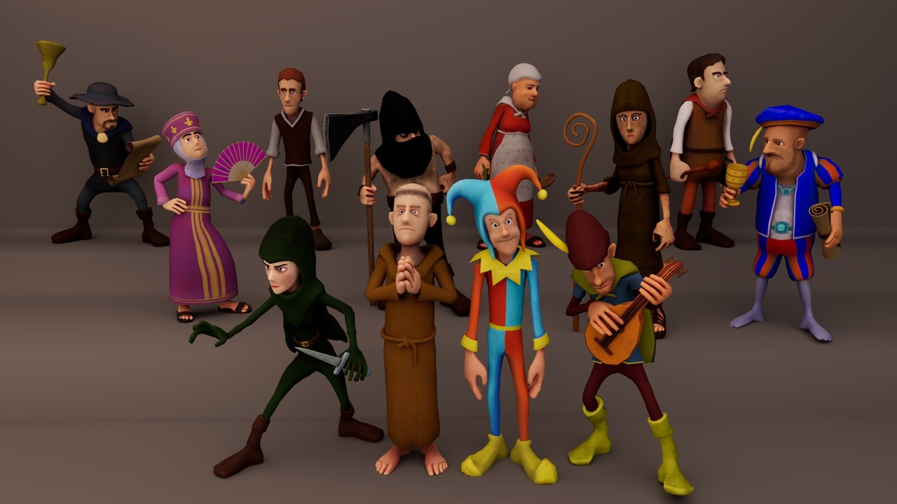 Media 1 for listing dReal Character Bundle - Lords & Intrigue