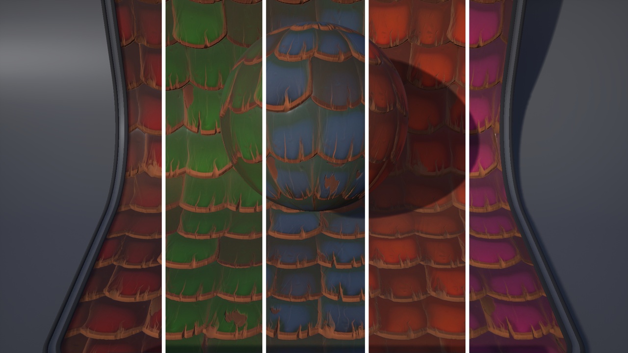 Media 1 for listing Stylized Wooden Roof Pack (Stylised Materials)