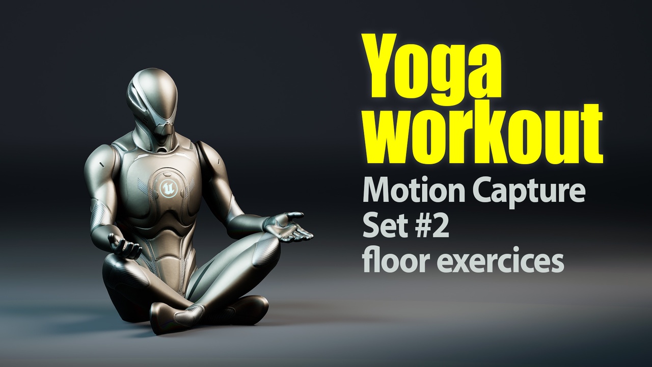 出品YOGA Workout Mocap Set #2のメディア1