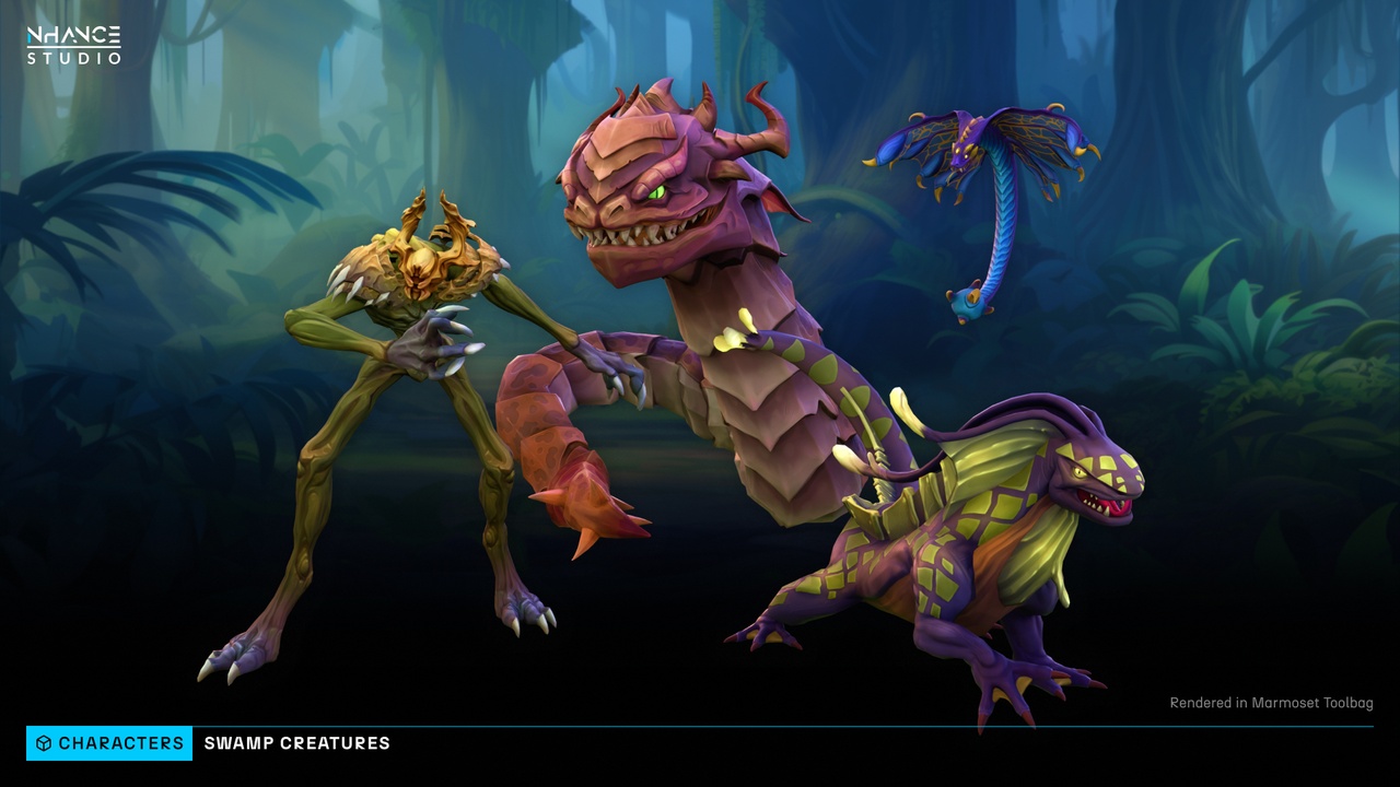 出品Stylized Swamp Creaturesのメディア1