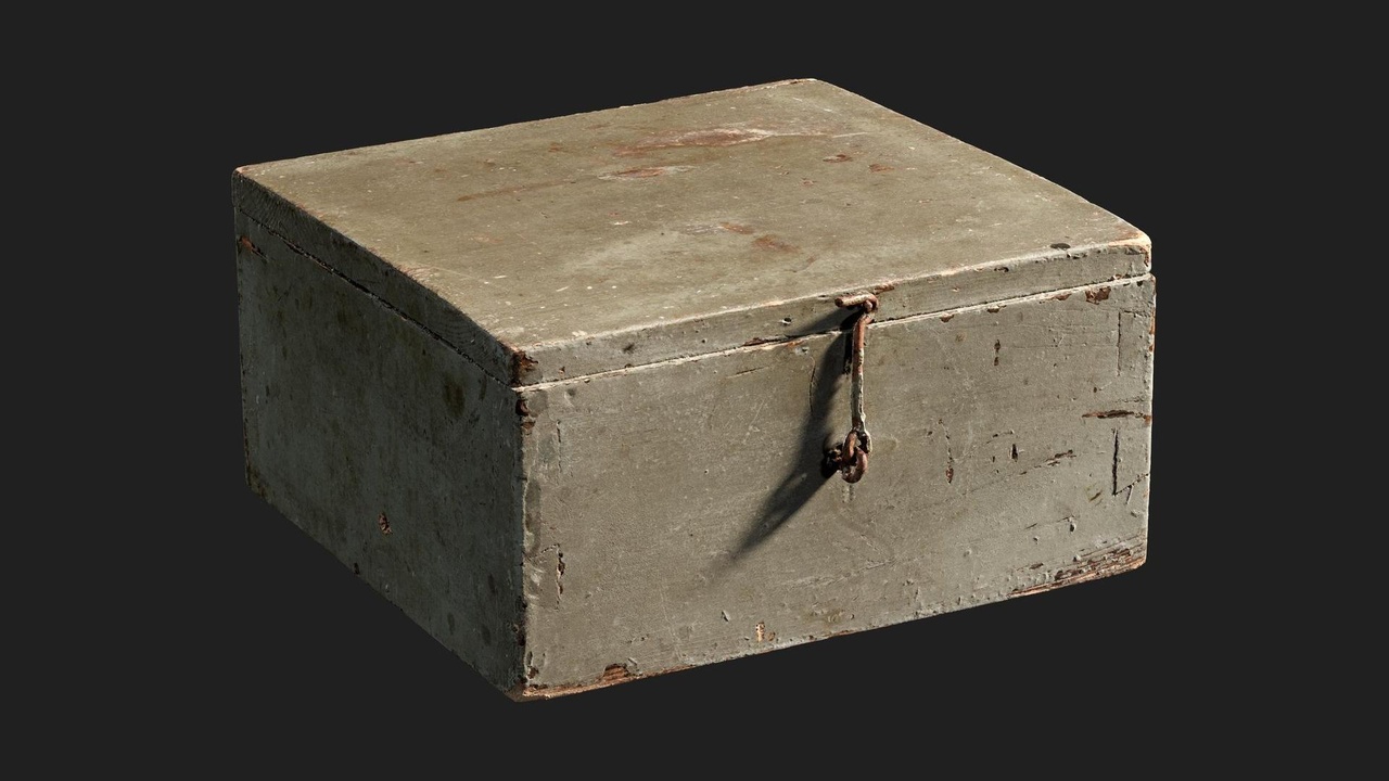 Media 1 for listing Military Trenches Storage Box Wood S