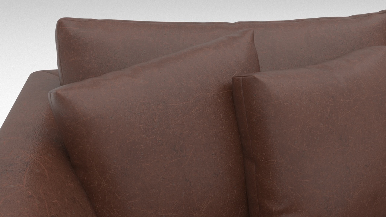 Media 1 for listing Realistic Leather Sofa 17