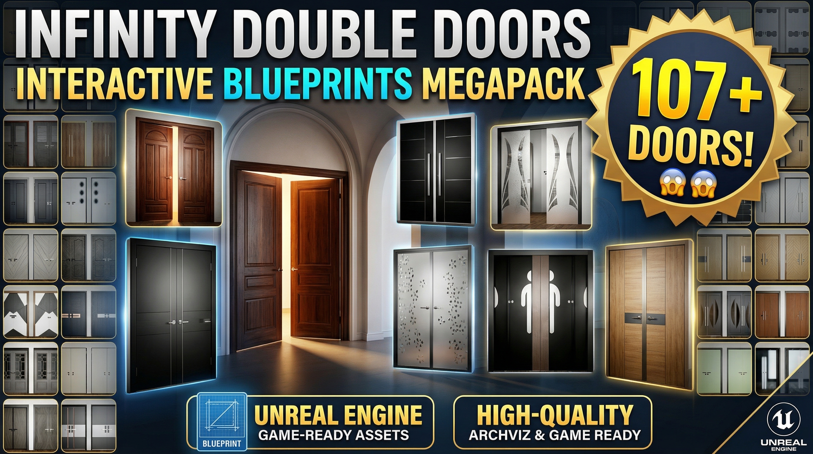 Infinity Double Door | Fab