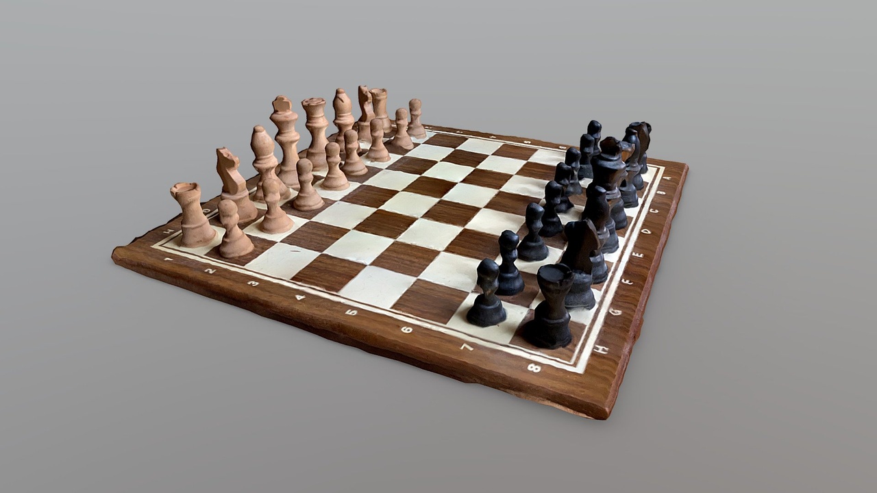 Media 1 for listing Chess set - photogrammetry