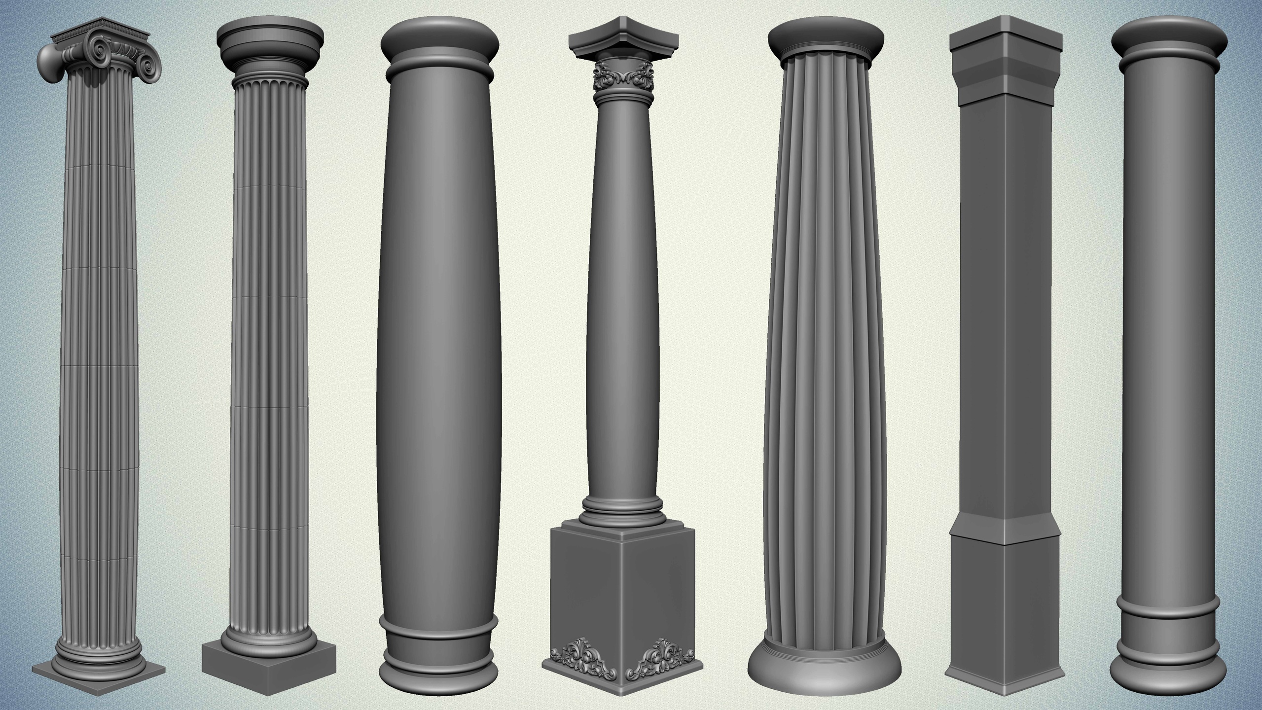 Media 1 for listing Pack Of 20 Columns Volume 01