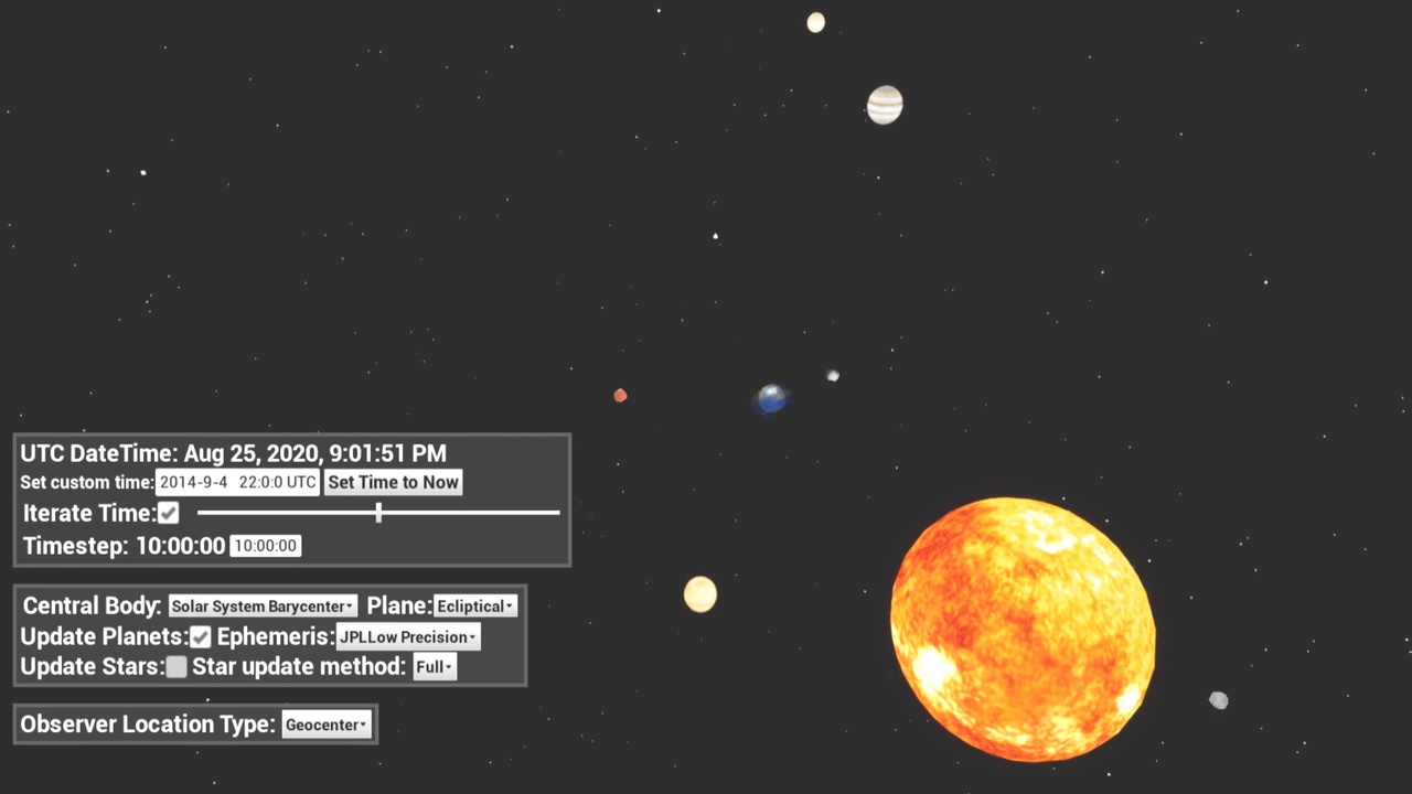 Media 1 for listing Solar System & Astronomy Plugin