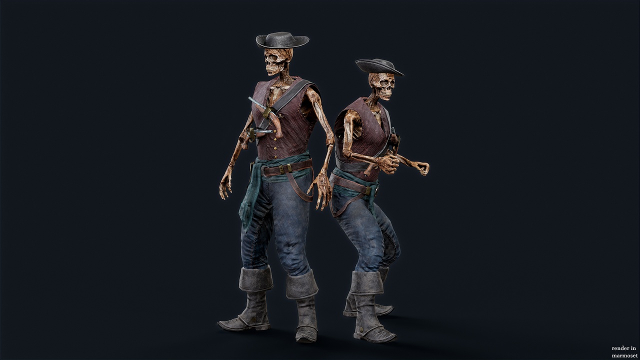 Media 1 for listing PIRATE SKELETON 10 A
