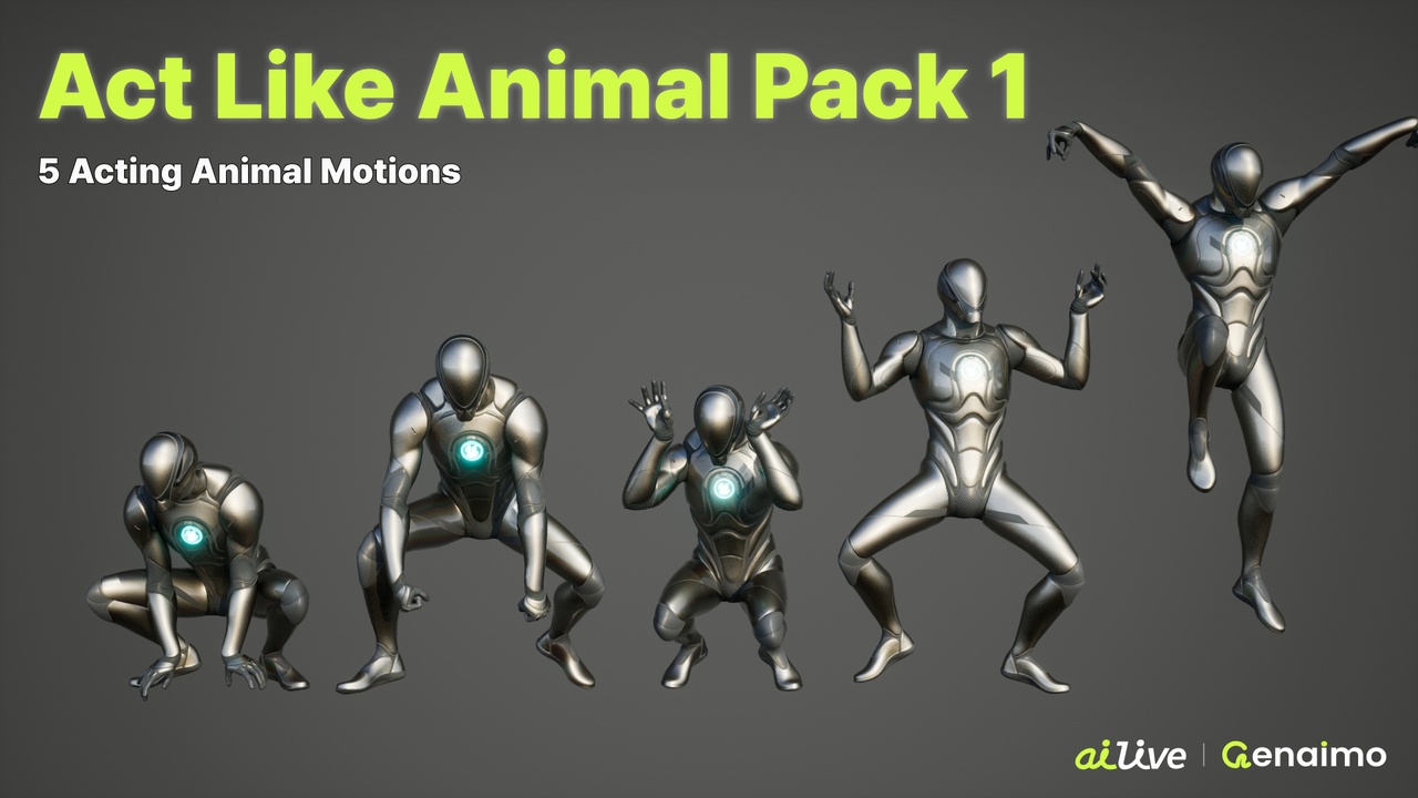 Media 1 for listing Act Like Animal Pack 1