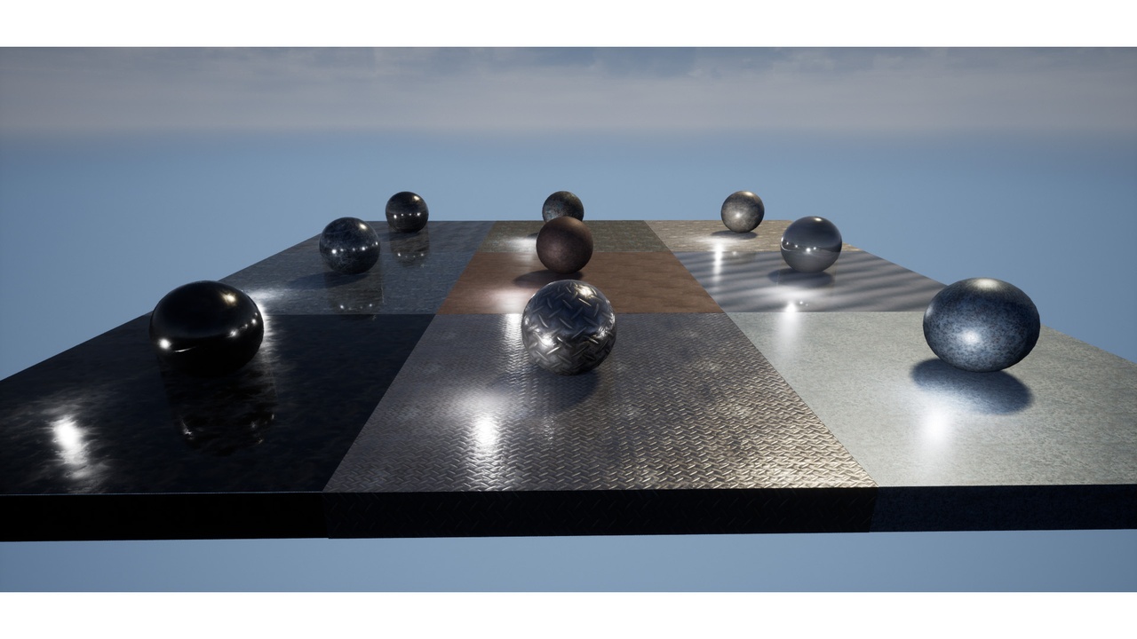 Media 1 for listing Photorealistic Worn Metal Materials