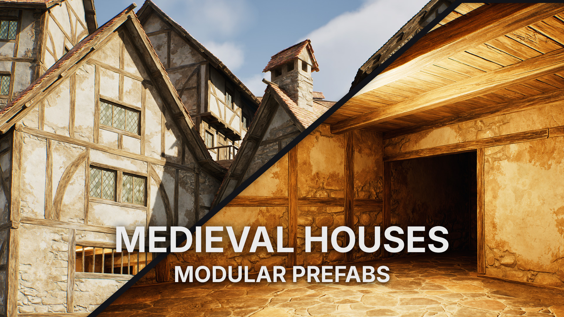 Medieval Houses Pack | Fab
