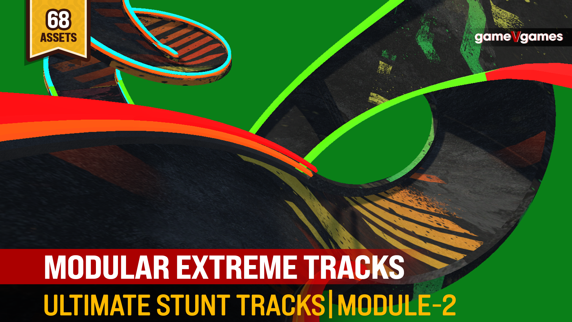 Modular Extreme Tracks | Ultimate Stunt Tracks [Module-2] | Fab