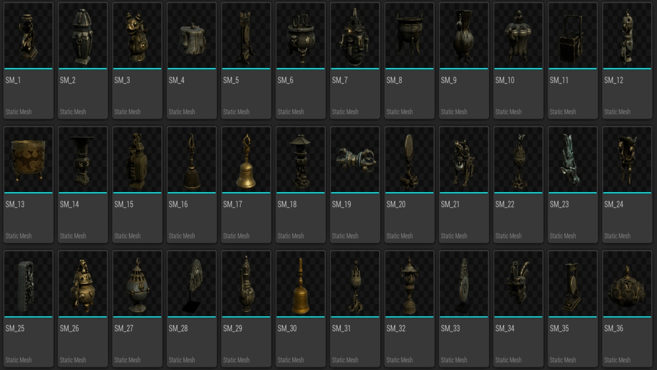 Media 1 for listing Chinese Props Pack 2