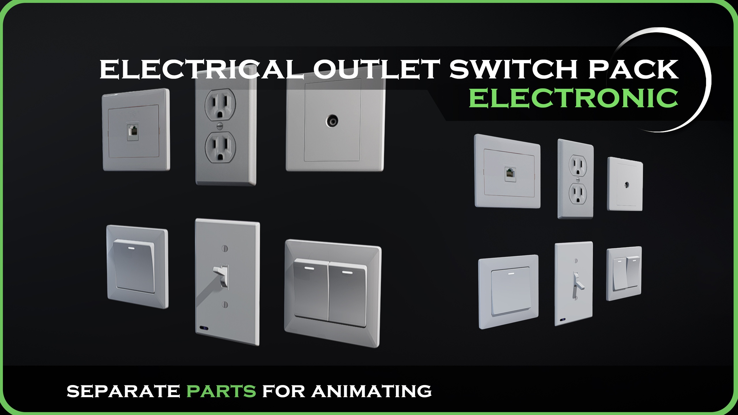 Media 1 for listing Outlet Switches