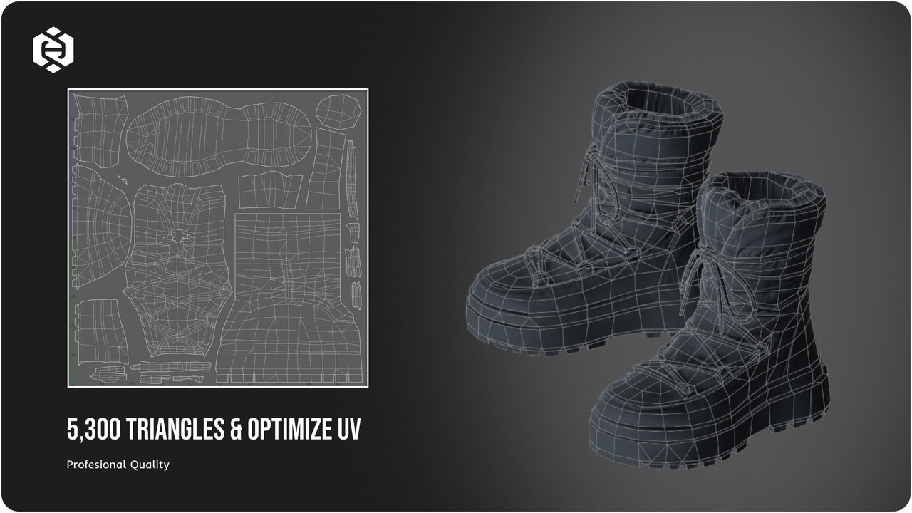 Media 1 for listing Moon Boots for MetaHuman