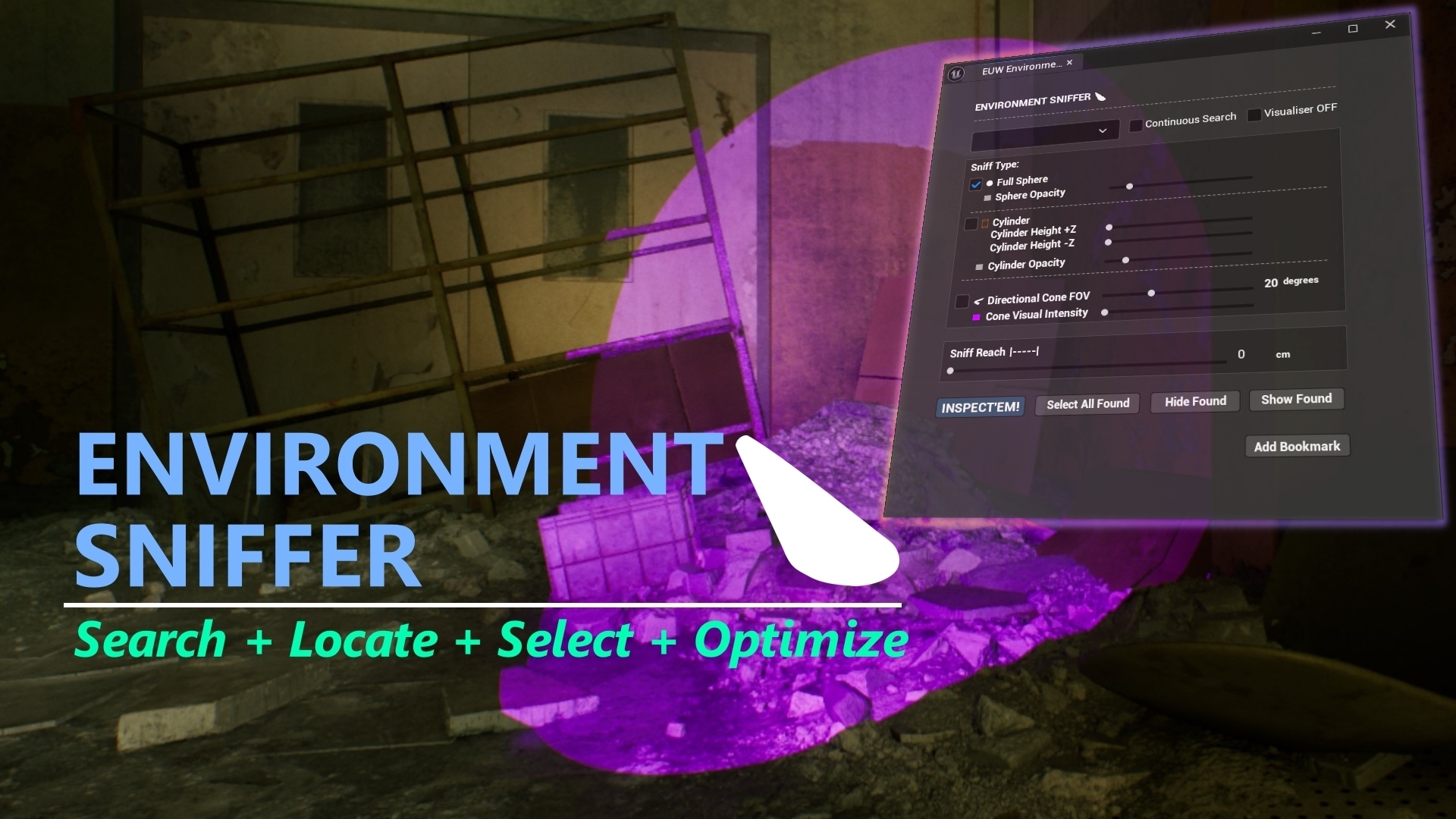 Environment Sniffer: Search, Locate, Inspect, Optimize!