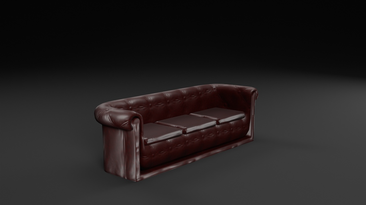 Media 1 for listing Low Poly Sofa