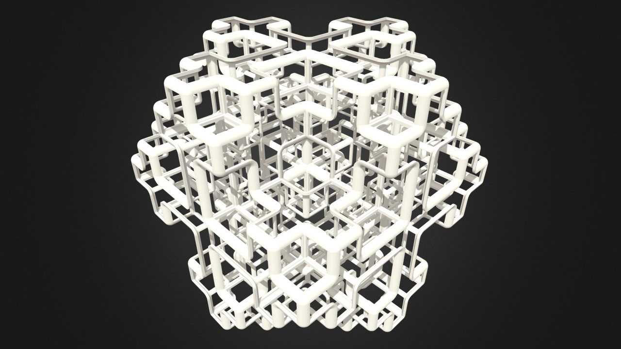 Media 1 for listing Wireframe Shape Mosely Snowflake