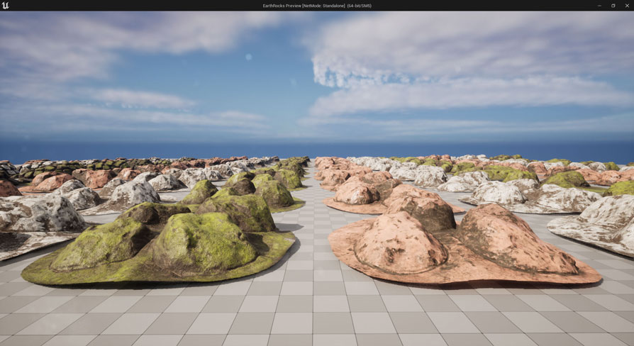 Earth Rocks | Nanite | Fab