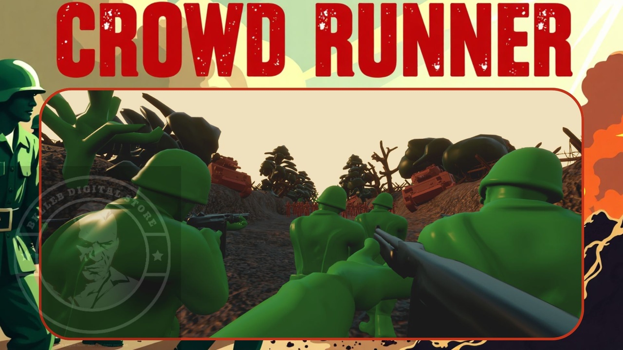 File multimediali per l'articolo Crowd Runner | Army Men Style: 1