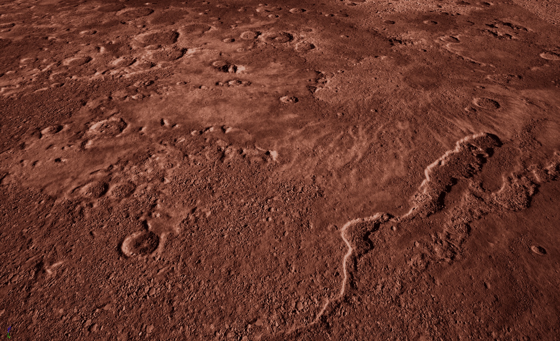 Media 1 for listing Mars Landscape V9