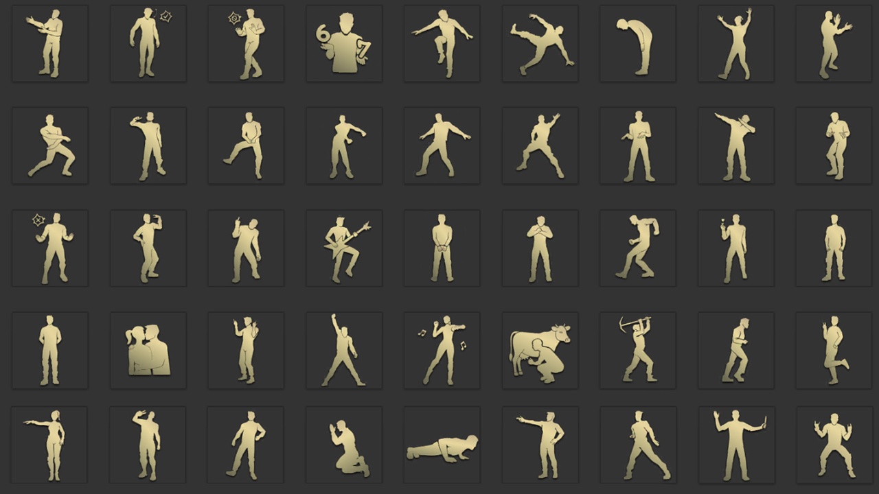 Media 1 for listing Premium Character Emote & Gesture Icon Pack