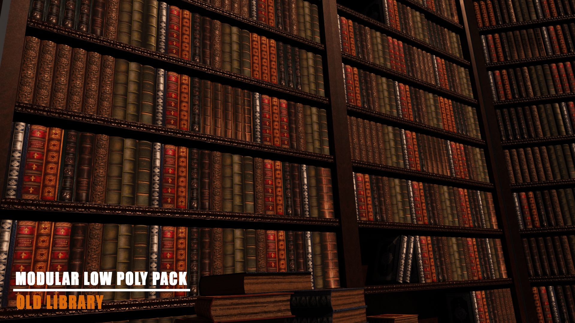 Modular low/mid poly library | Fab