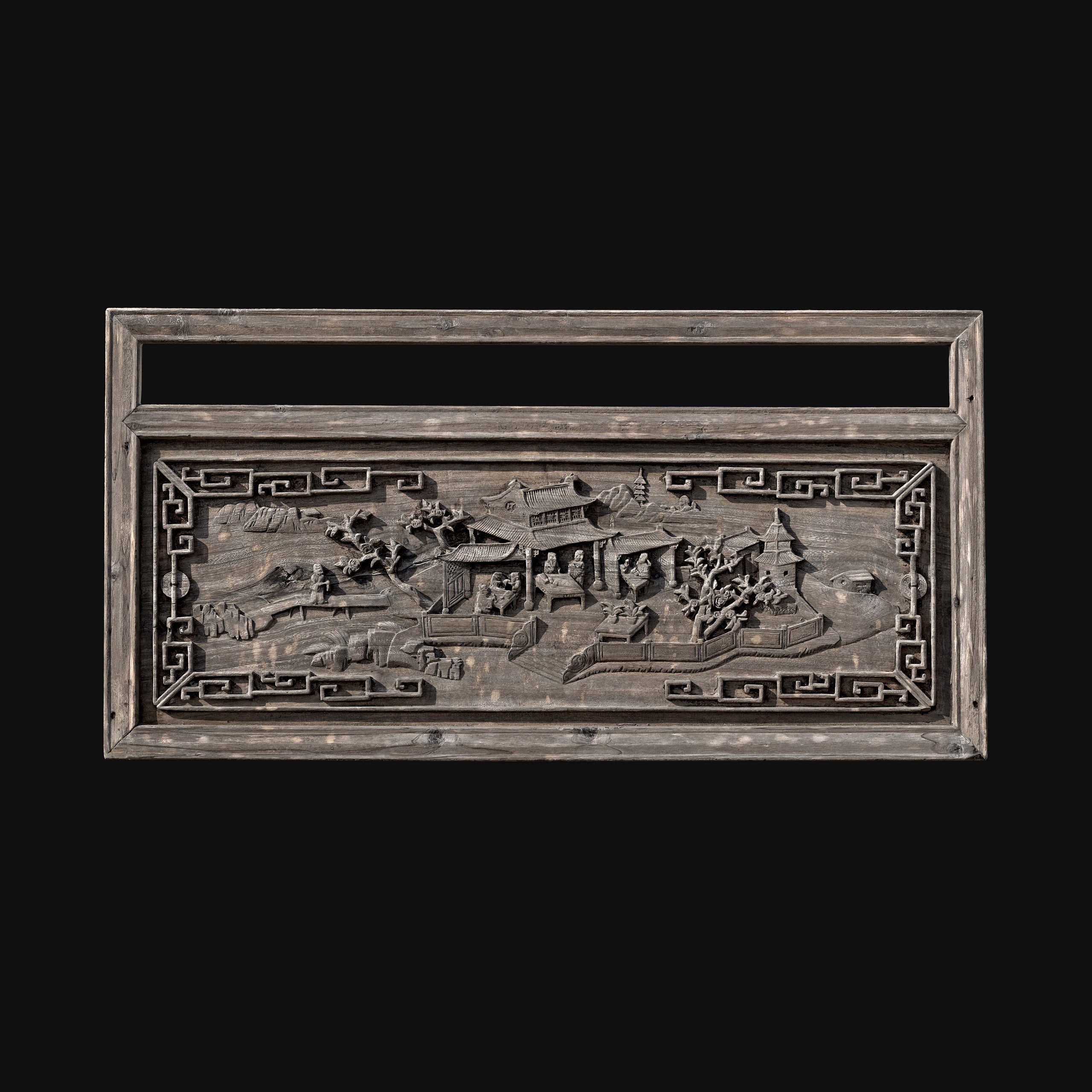 Media 1 for listing Chinese-style window lattice