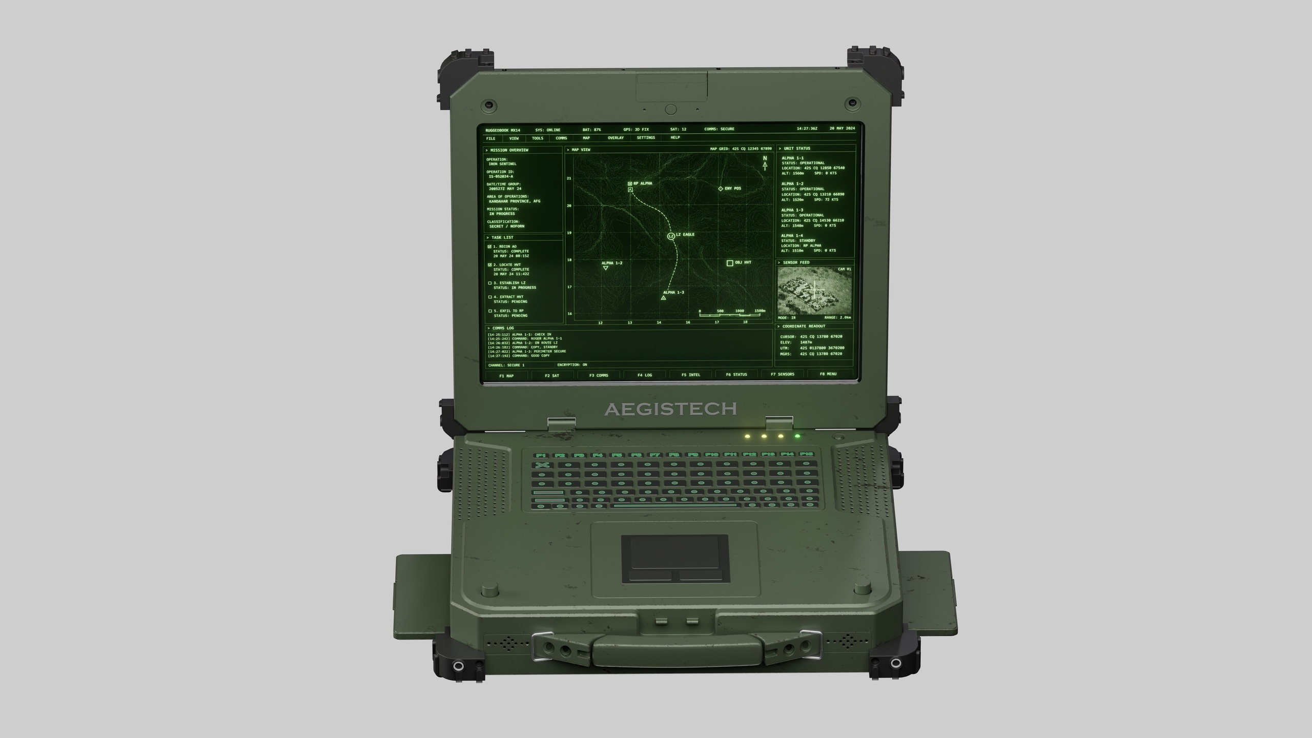Media 1 for listing Military Laptop