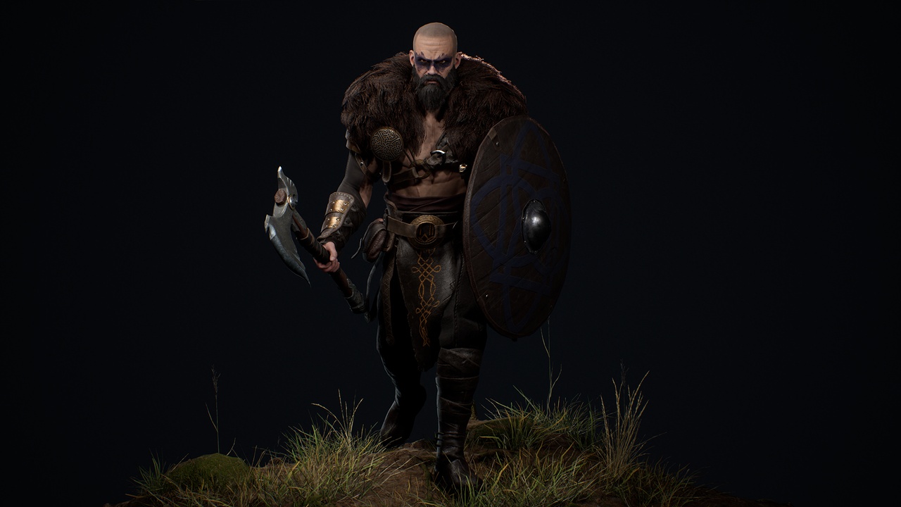 商品 Viking 2 Warrior 3d model 的媒体 1