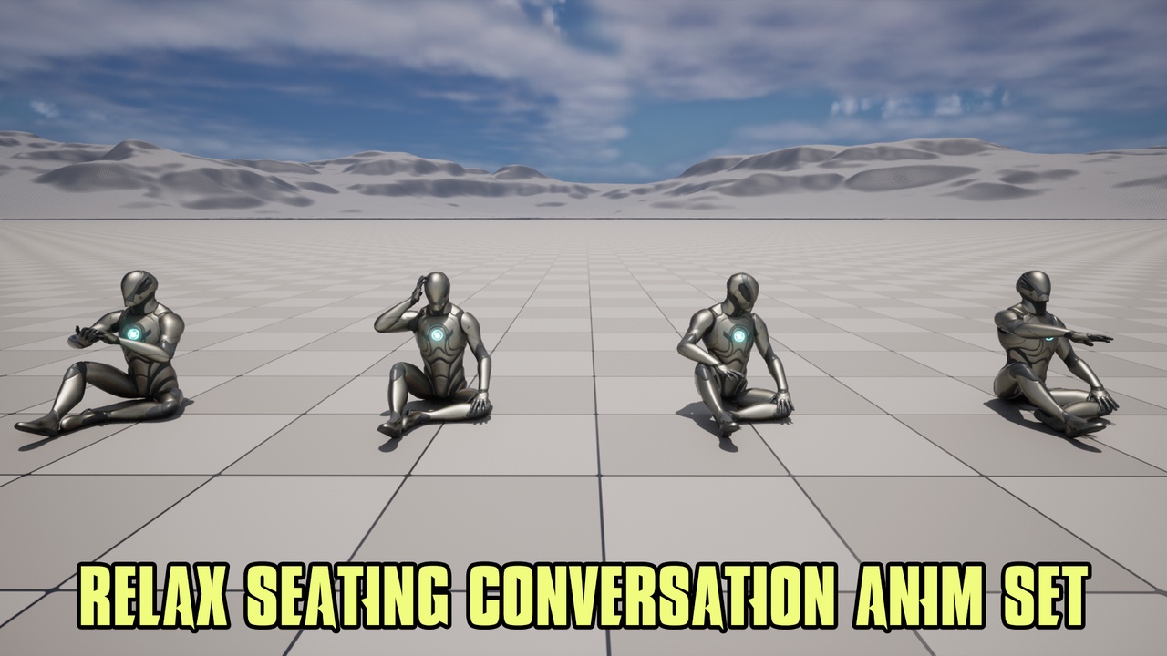 商品 Relax Seating Conversation Anim Set 的媒体 1