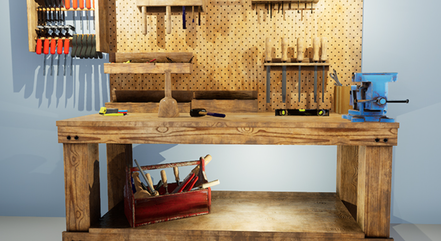 Workshop Tools and Toolboxes - PBR | Fab