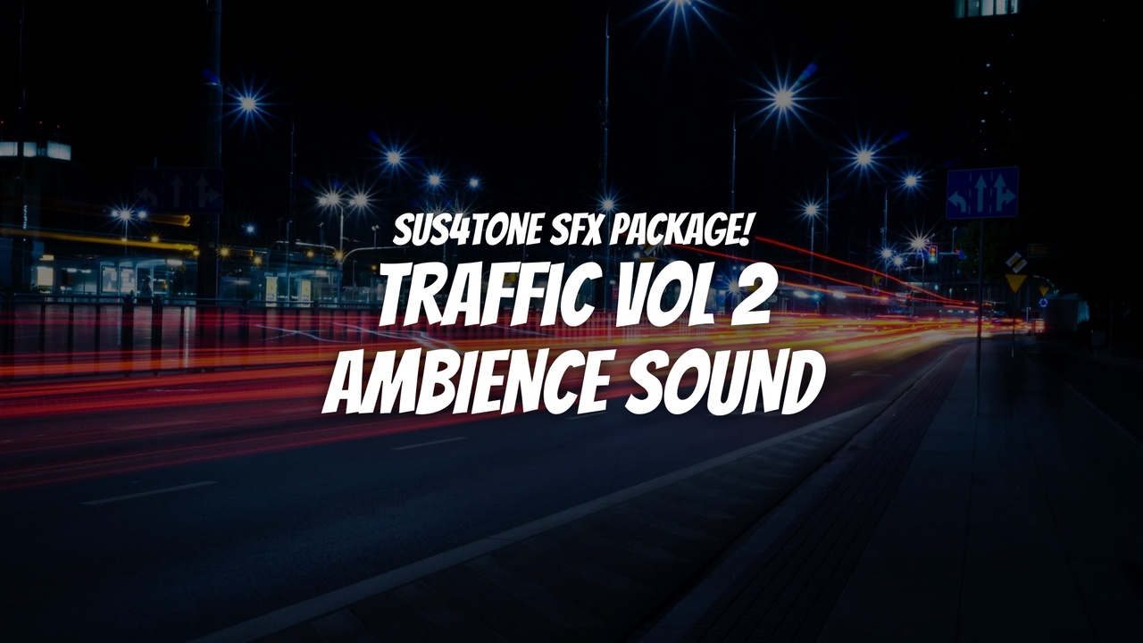 Media 1 for listing Traffic Ambience Vol.2
