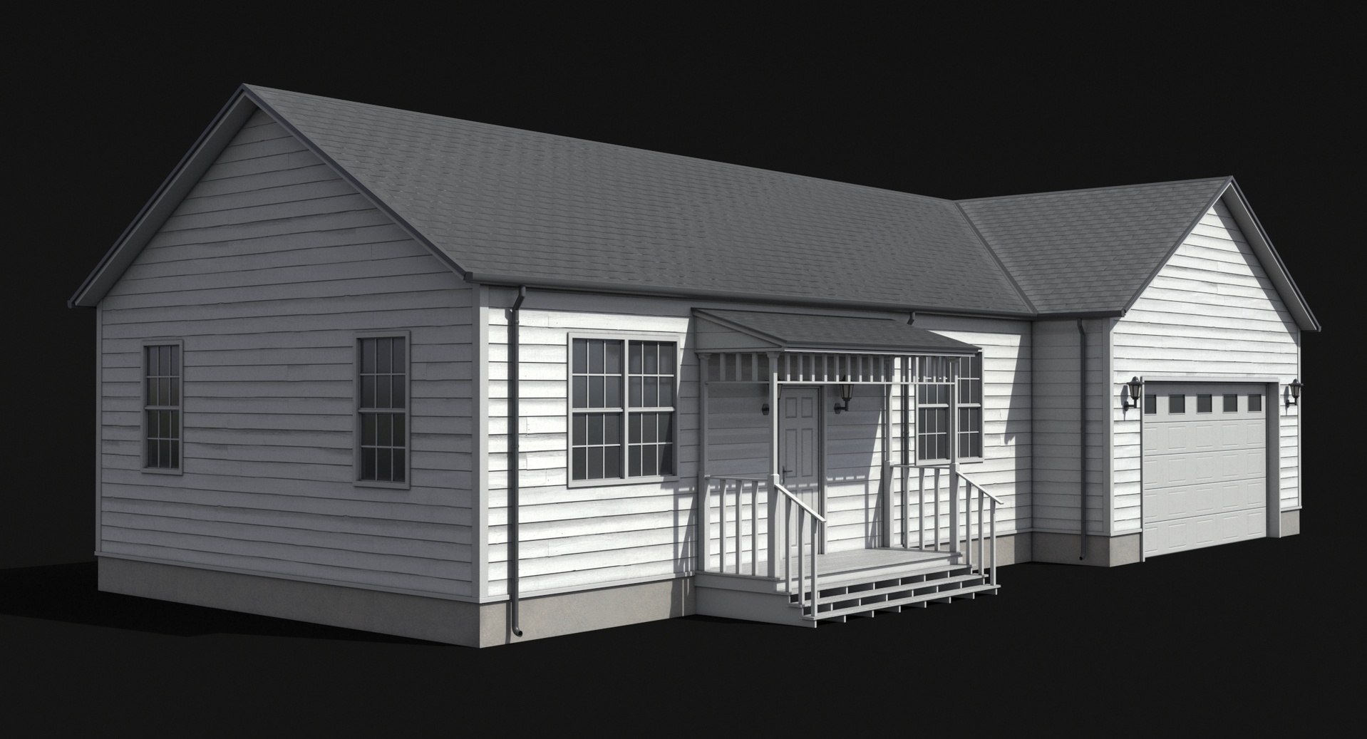 Media 1 for listing Residential House 7 PBR Low Poly