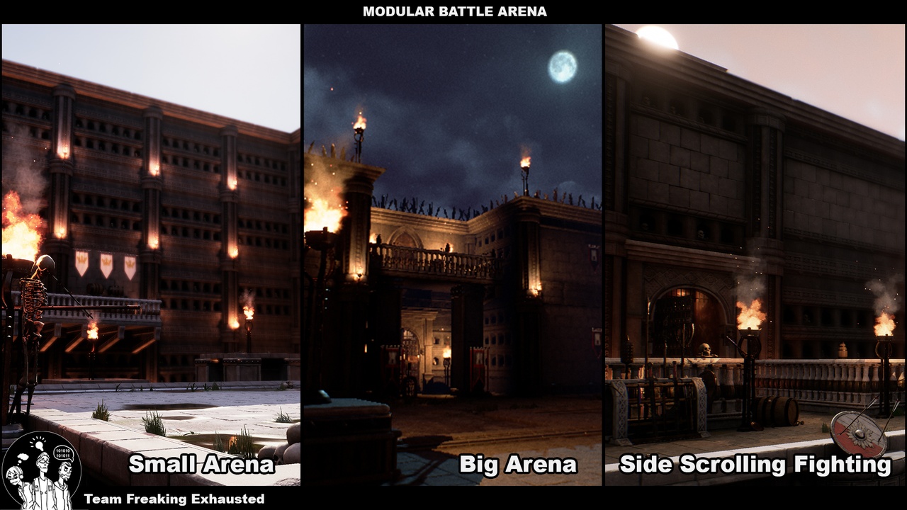 Multimedia 1 para anuncio Modular Battle Arena