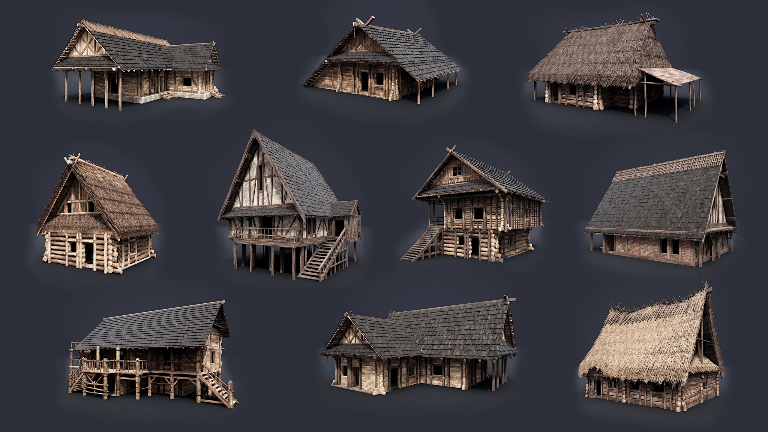 Media 1 for listing Enterable Medieval Houses and Cottages - v2