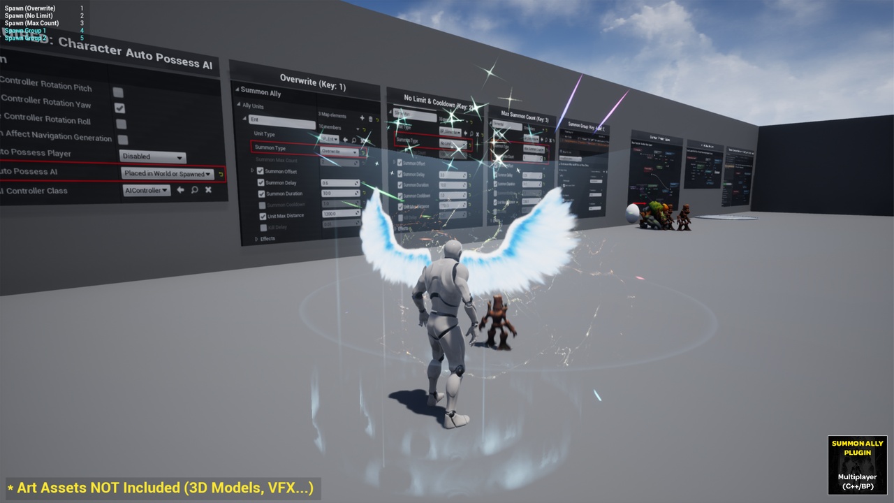 Media 1 for listing Summon Ally Plugin