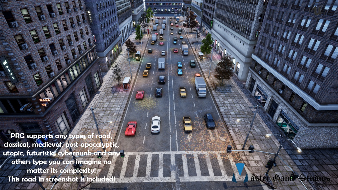Media 1 for listing Procedural Road Generator