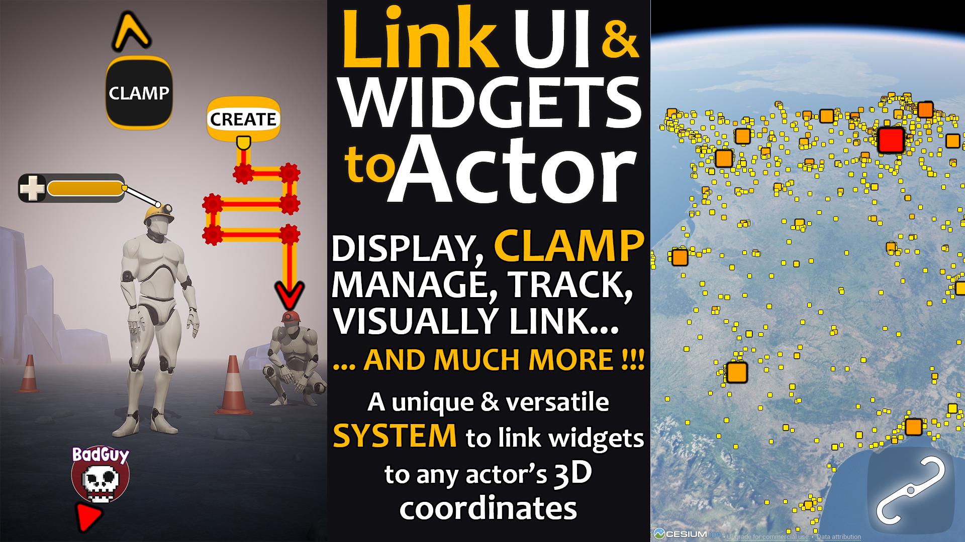 L.U.I.T.A. - Link UI To Actor | Fab