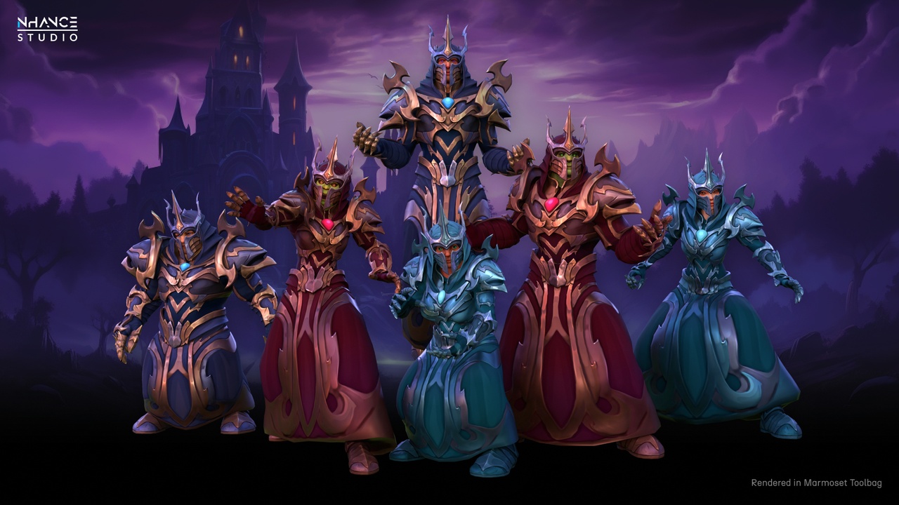 Media 1 for listing Stylized Shadow Mage Outfit
