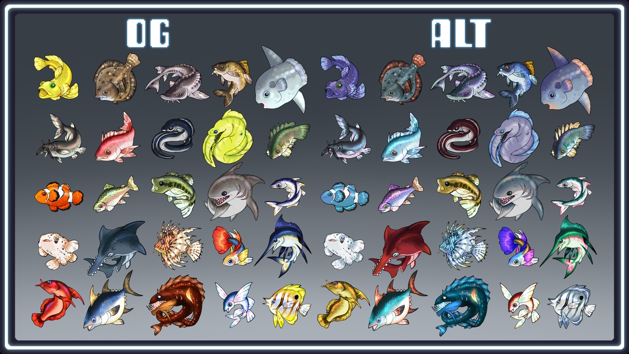 Media 1 for listing 2D Real-World Fish Pack