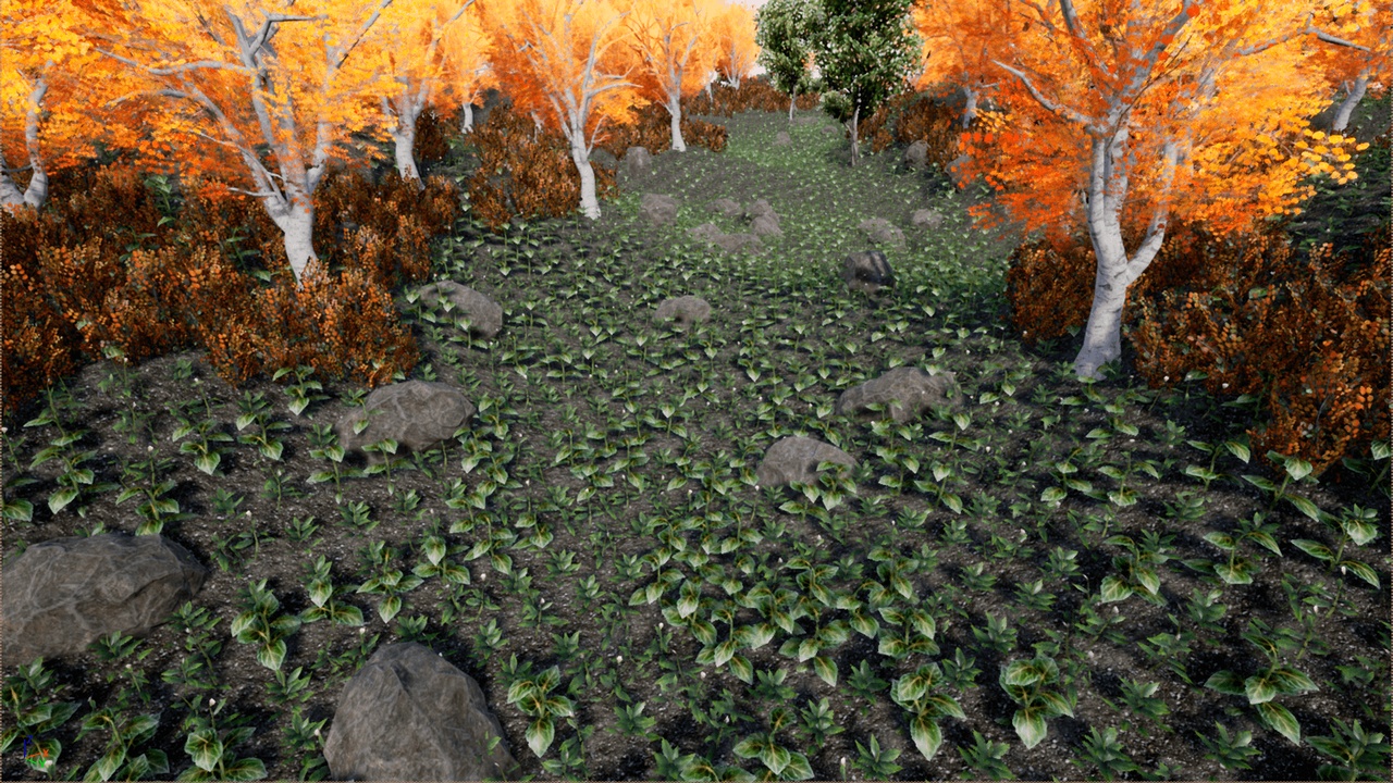 Media 1 for listing Procedural Level Generator from Perlin Noise and Curve Heightmap